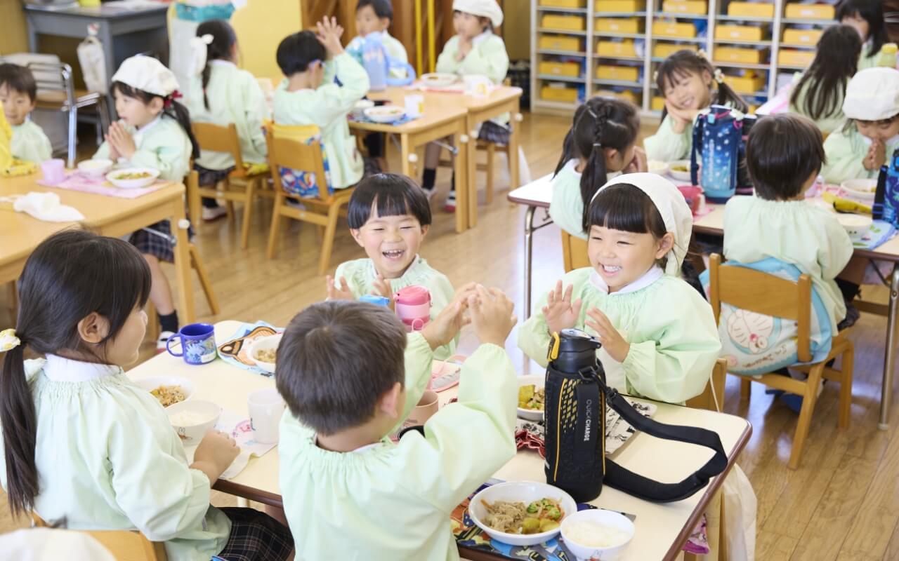 感謝の心を持つ子