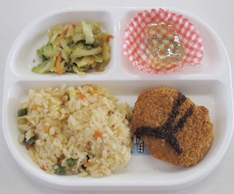 通常食の一例